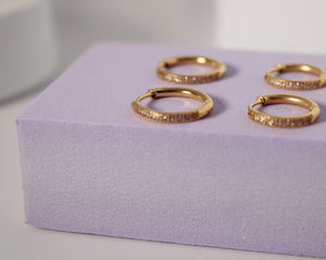 Créole en strass