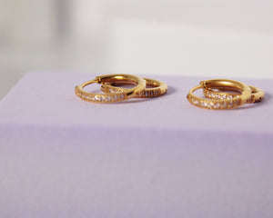 Créole en strass