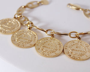 Bracelet Graine de café avec Louise