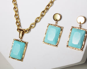 turquoise carré
