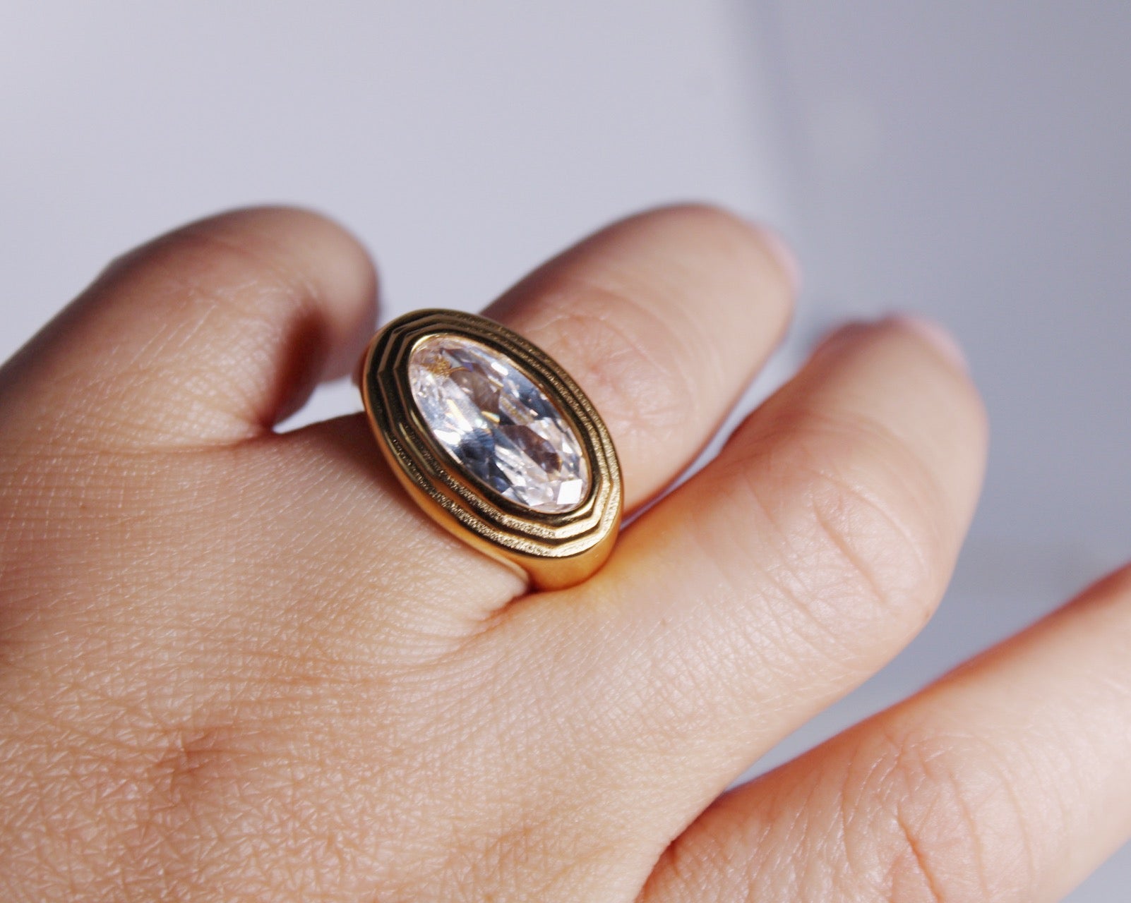 Bague Ovale